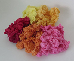 Dyeing cotton fiber Melange